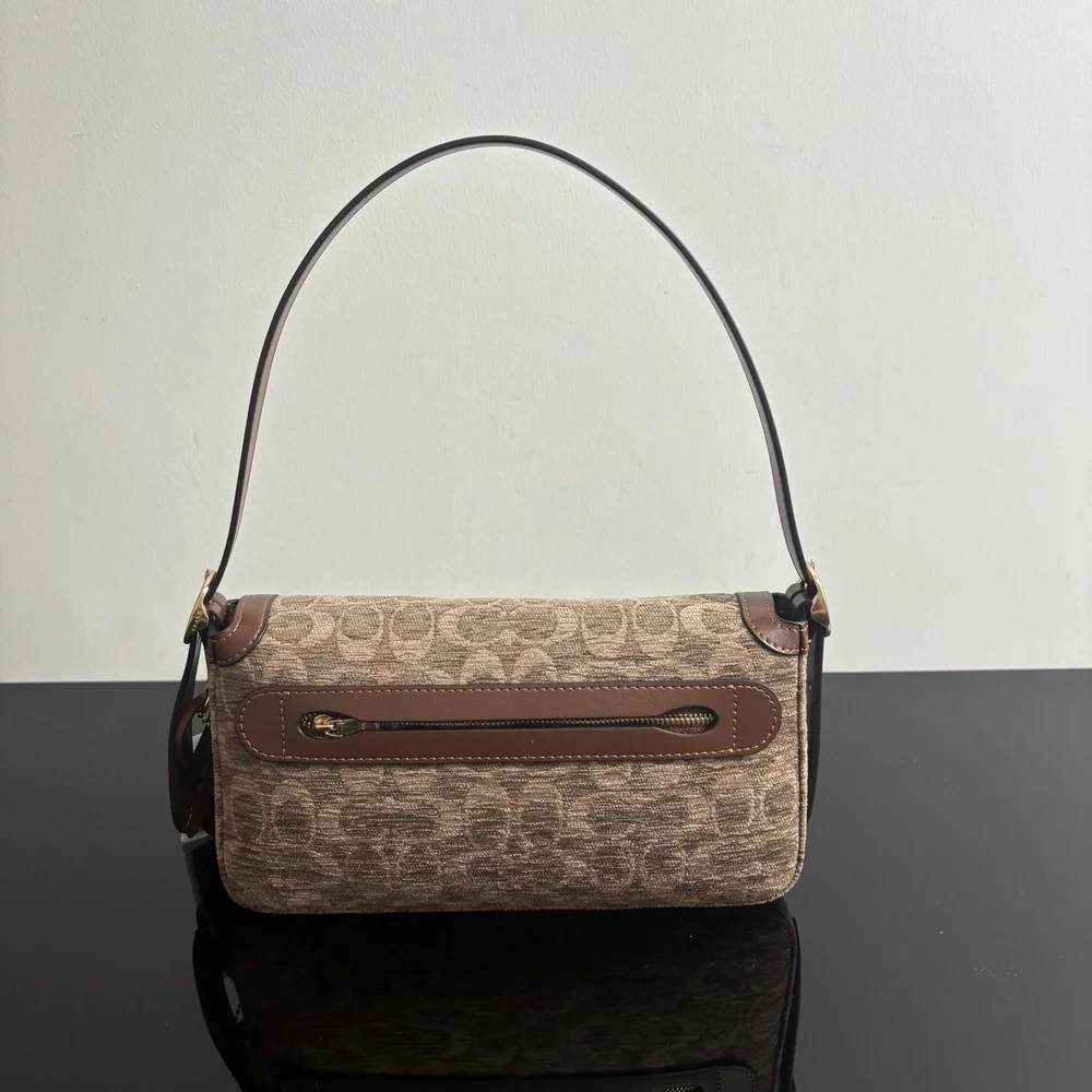 Coach flap shoulder bag and underarm bag